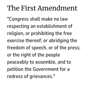 The First Amendment