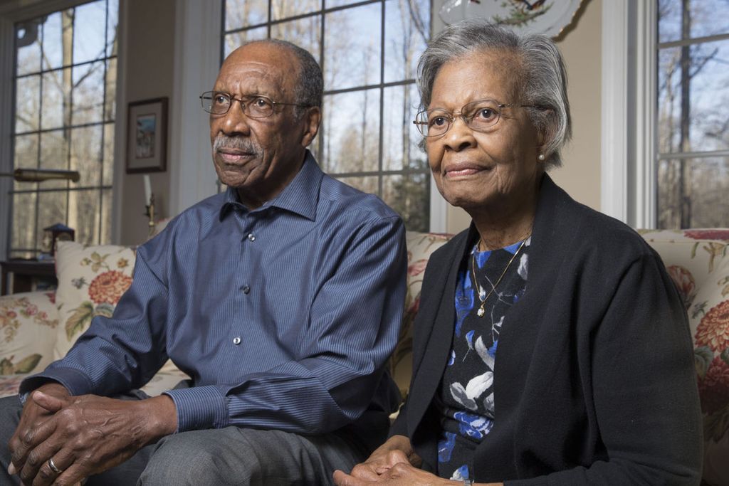 Gladys West with her husband, Ira West